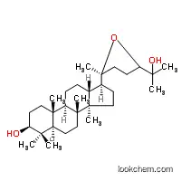 Molecular Structure of 19942-04-2 ((20S,24S)-20,24-Epoxydammarane-3β,25-diol)